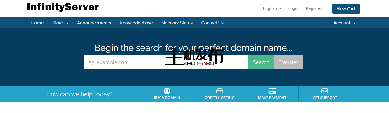 500GB HDD █ 8GB DDR3- 1Gbps █ 高达 /24 IPv4 █ rDNS 支持 █ 起价 54 美元