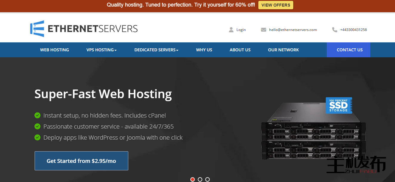 *每月 75 美元!英特尔至强-1230 v6 | DDR4 RAM | 非托管和完全托管