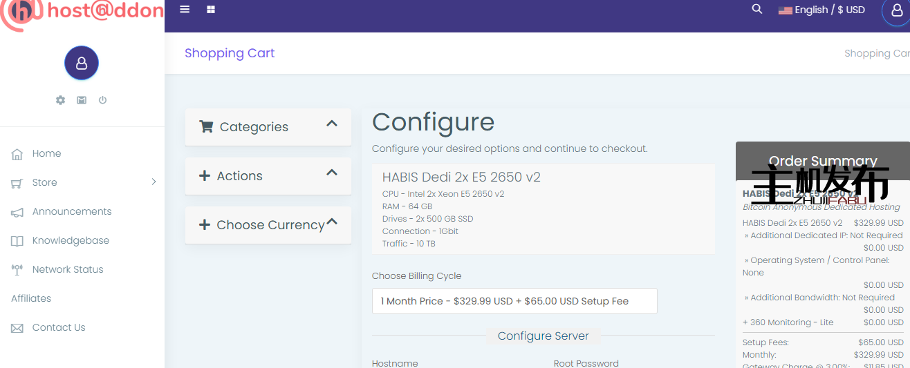 *欧盟/美国/亚洲 | 1Gbit/10Gbit 不限流量服务器 | 起价 14.99 美元 | 加密货币 | 额外 10% 折扣