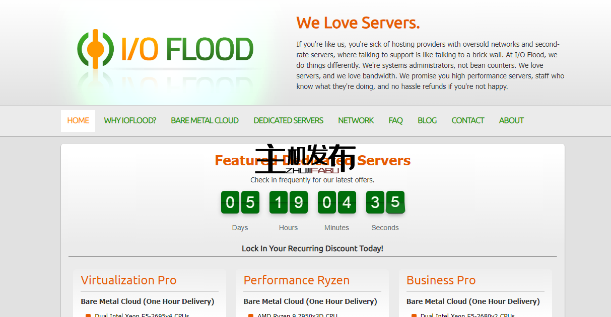 *IOFLOOD.com █ 基本型号 BONANZA █ Ryzen + 更多 █ 起价 84 美元
