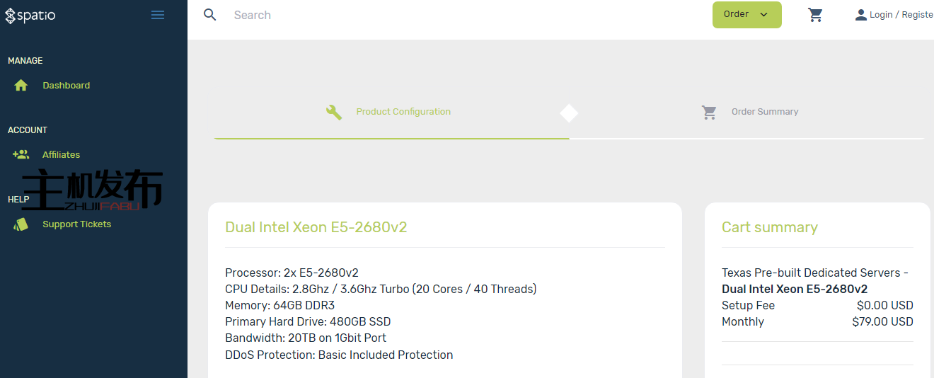 ⭐ Spatio 即时服务器优惠 ⭐ 50 美元双 E5 GPU 优惠⭐