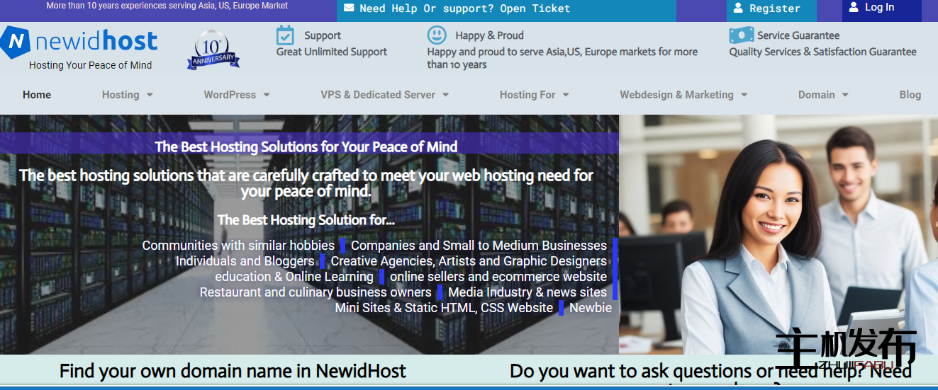 *NewidHost:SSD 专用服务器|40% 折扣(Linux 或 Windows)10 年以上经营经验