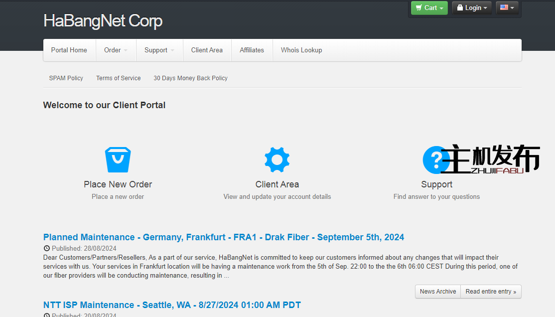 HaBangNet - 中国大陆、香港CTG-GIA、欧美独服优惠
