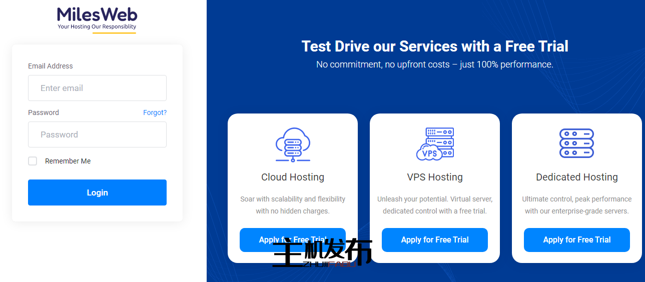 *[MilesWeb]：专用服务器 50% 折扣 | 限时优惠 | 可免费试用