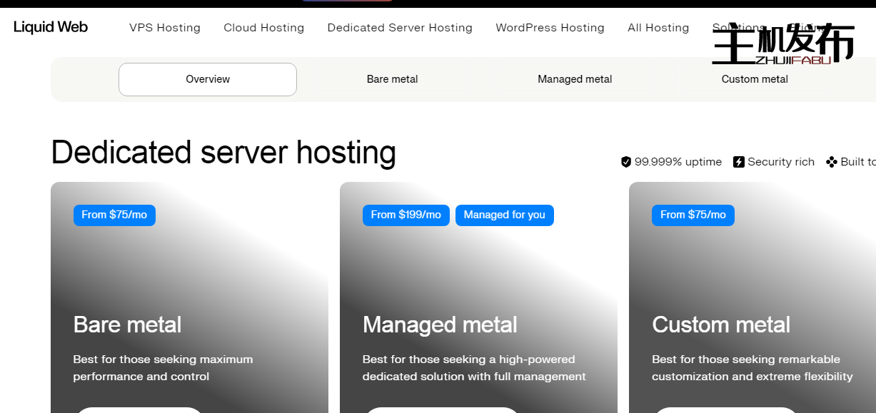 *★ 裸机服务器托管 ★ 每月 39.50 美元起!来自 Liquid Web + 更多!