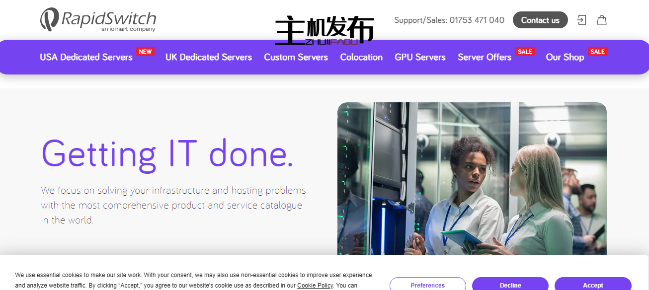 *RapidSwitch 专用服务器每月仅需 23.99 英镑,AMD Ryzen 每月仅需 47.99 英镑,并享受 50% 折扣