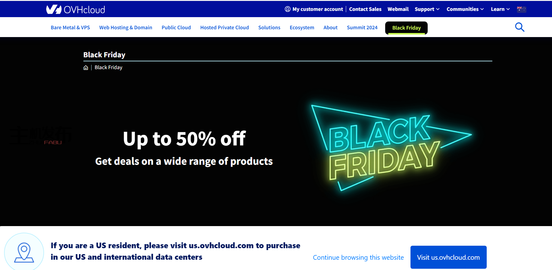 *OVHcloud 黑色星期五 🖤 | 定期优惠 | 限量版服务器 | 全球位置