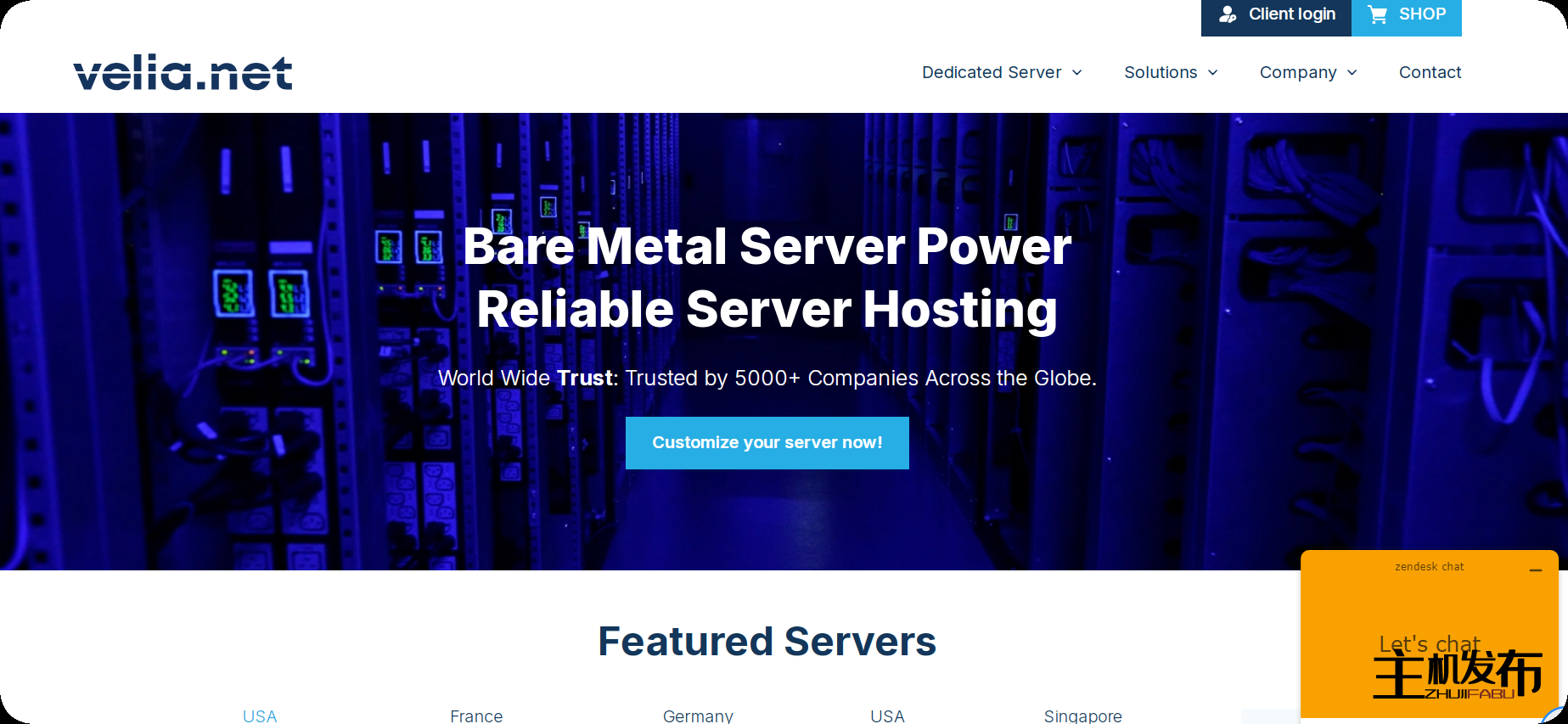 velia.net 2025 年黑色星期五特卖:新加坡、法兰克福、迈阿密、圣路易斯和斯特拉斯堡
