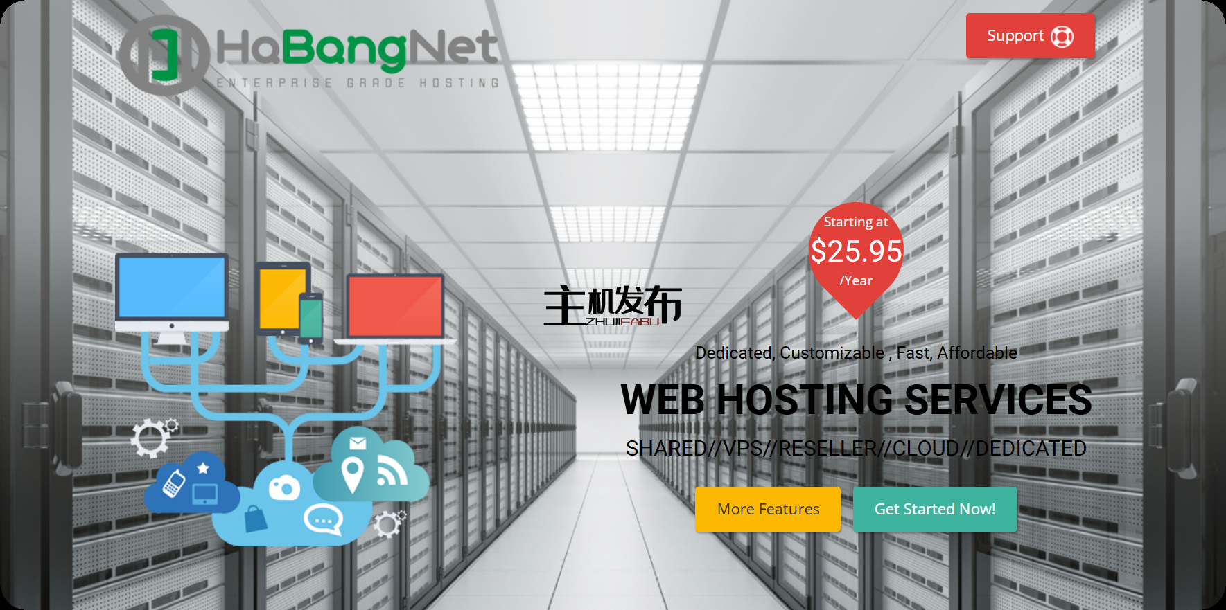 微笑HaBangNet - 中国大陆、香港CTG-GIA、欧美独服优惠