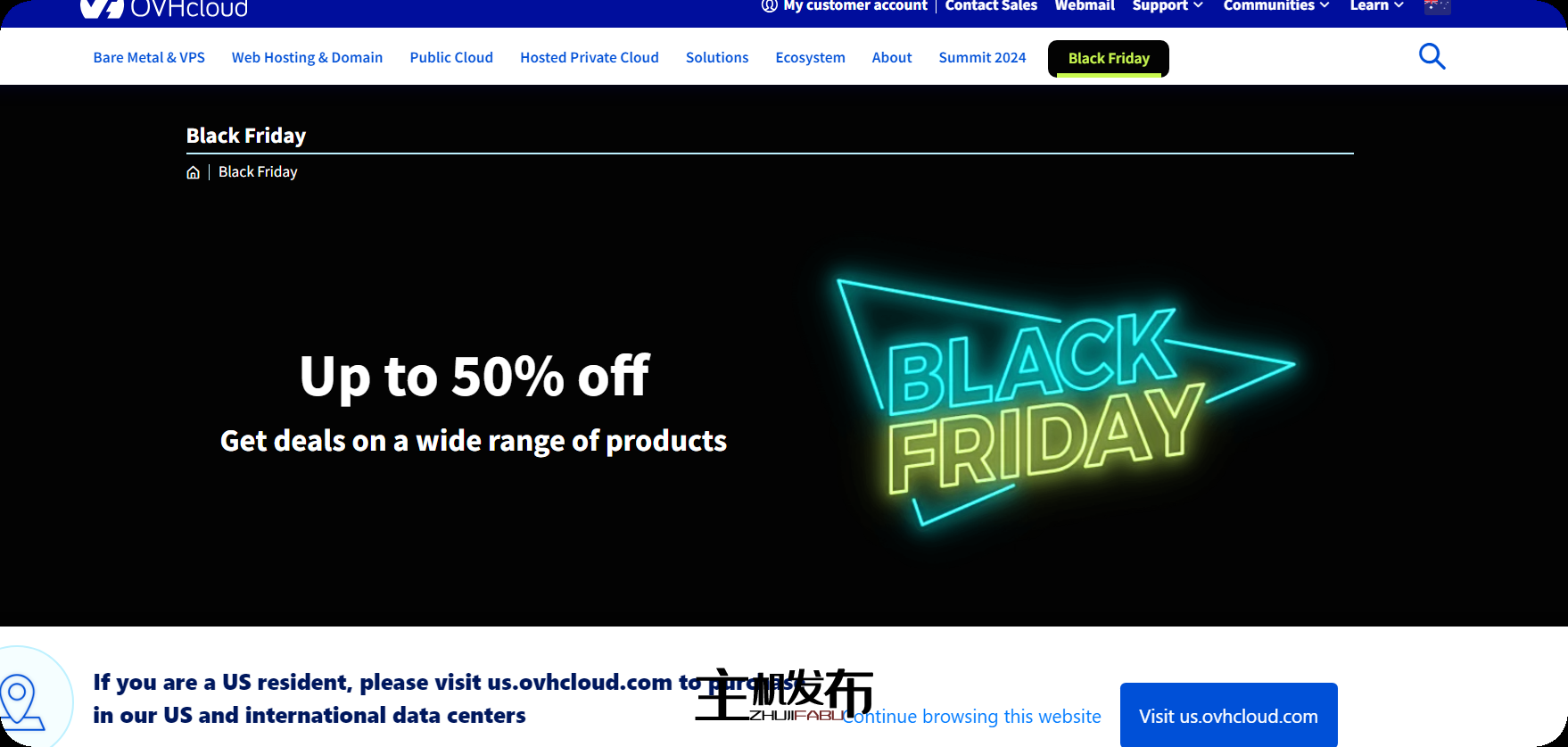 *OVHcloud 黑色星期五 🖤 | 定期优惠 | 限量版服务器 | 全球位置