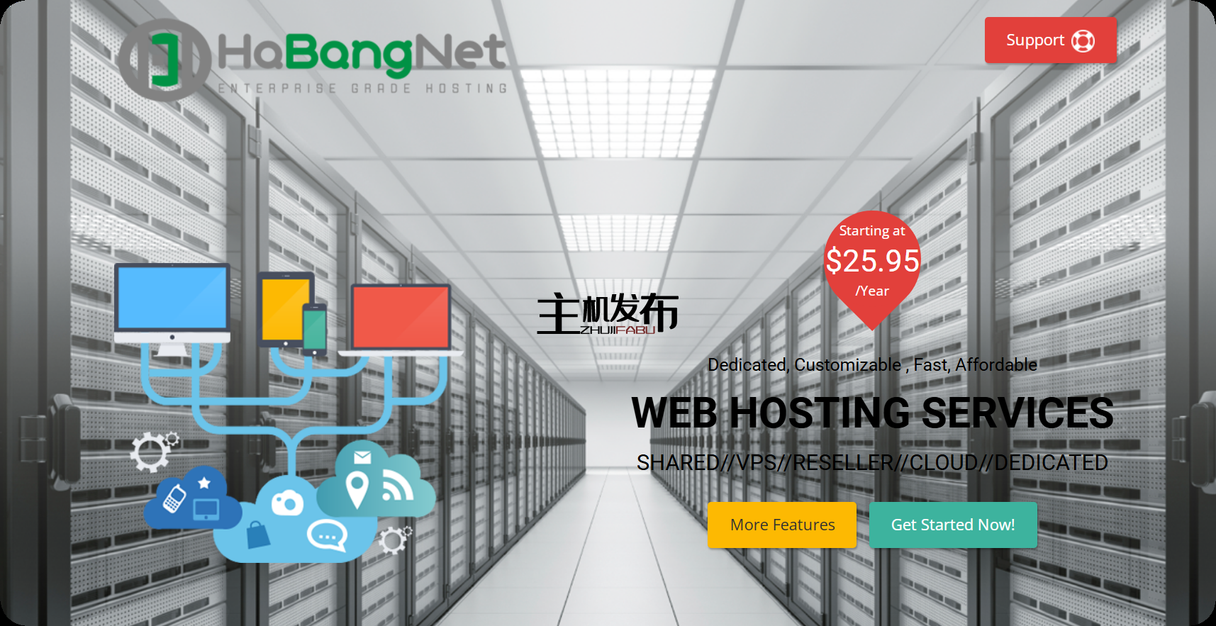 微笑HaBangNet - 中国大陆、香港CTG-GIA、欧美独服优惠