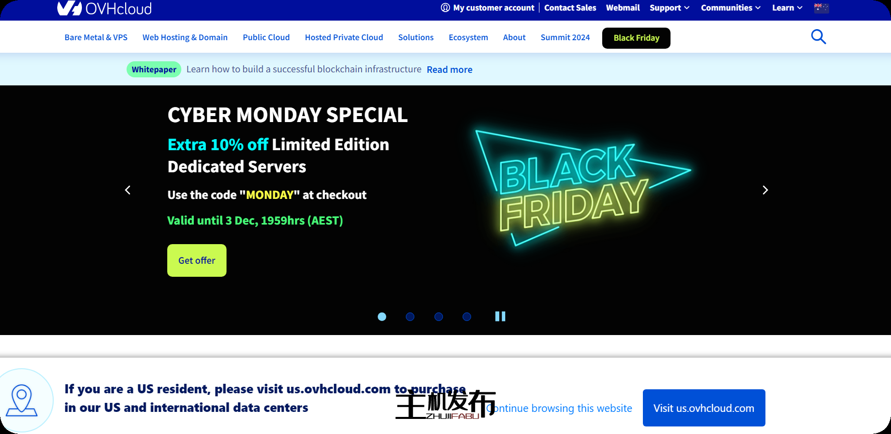 *OVHcloud 黑色星期五 🖤 | 定期优惠 | 限量版服务器 | 全球位置