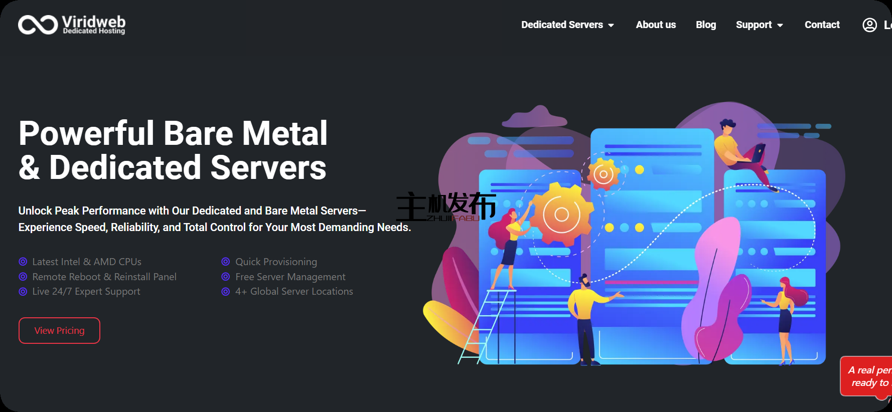 *ViridWeb.com | 便宜 | 俄罗斯专用服务器 | 10Gbps | 比特币支付 | 80 美元起