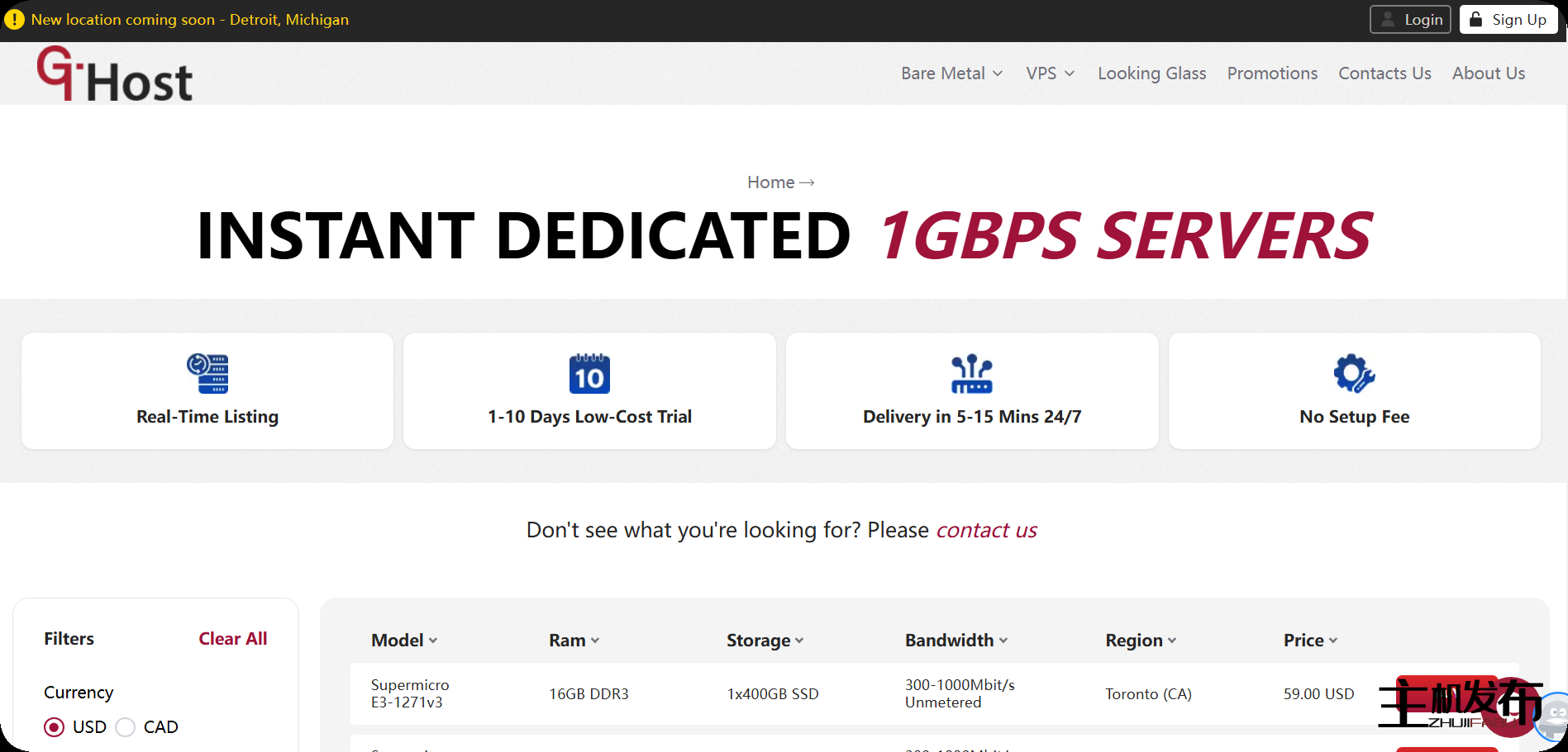 *★★★ 新低价。20 个地点，2000+ 台即时服务器全天候可用，起价为每月 59 美元