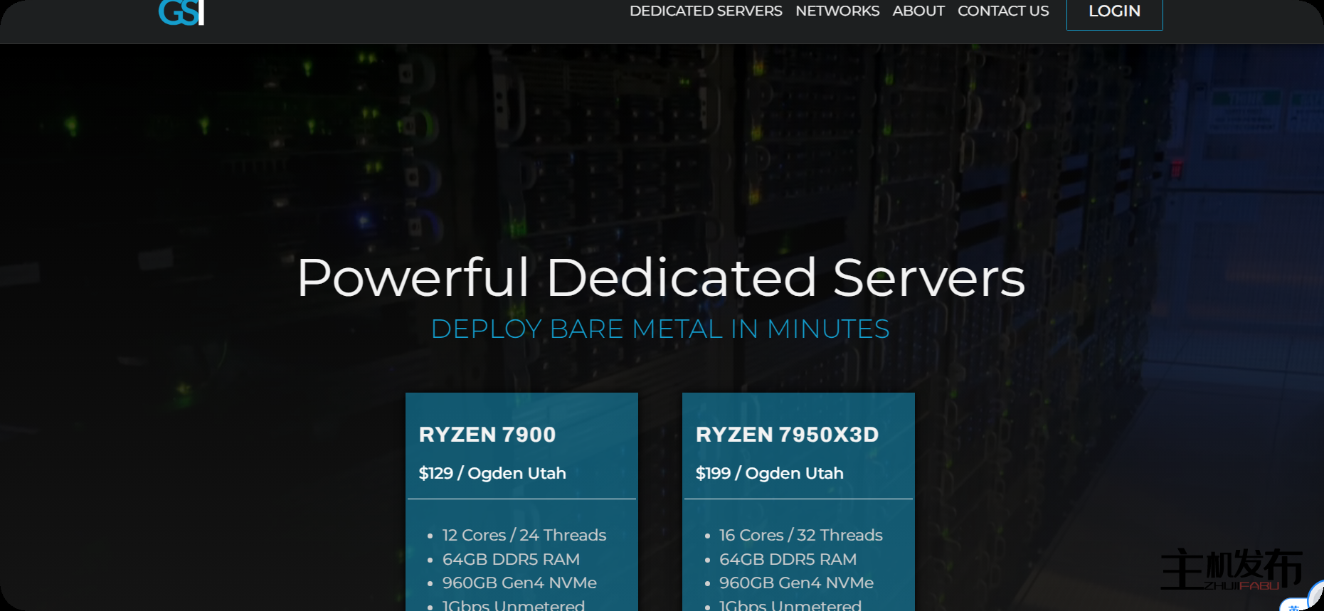 *GorillaServers 新年 - LA Ryzens 特价 - 512G RAM 4TB NVMe EPYC 199 美元 + RTX 4090、4060