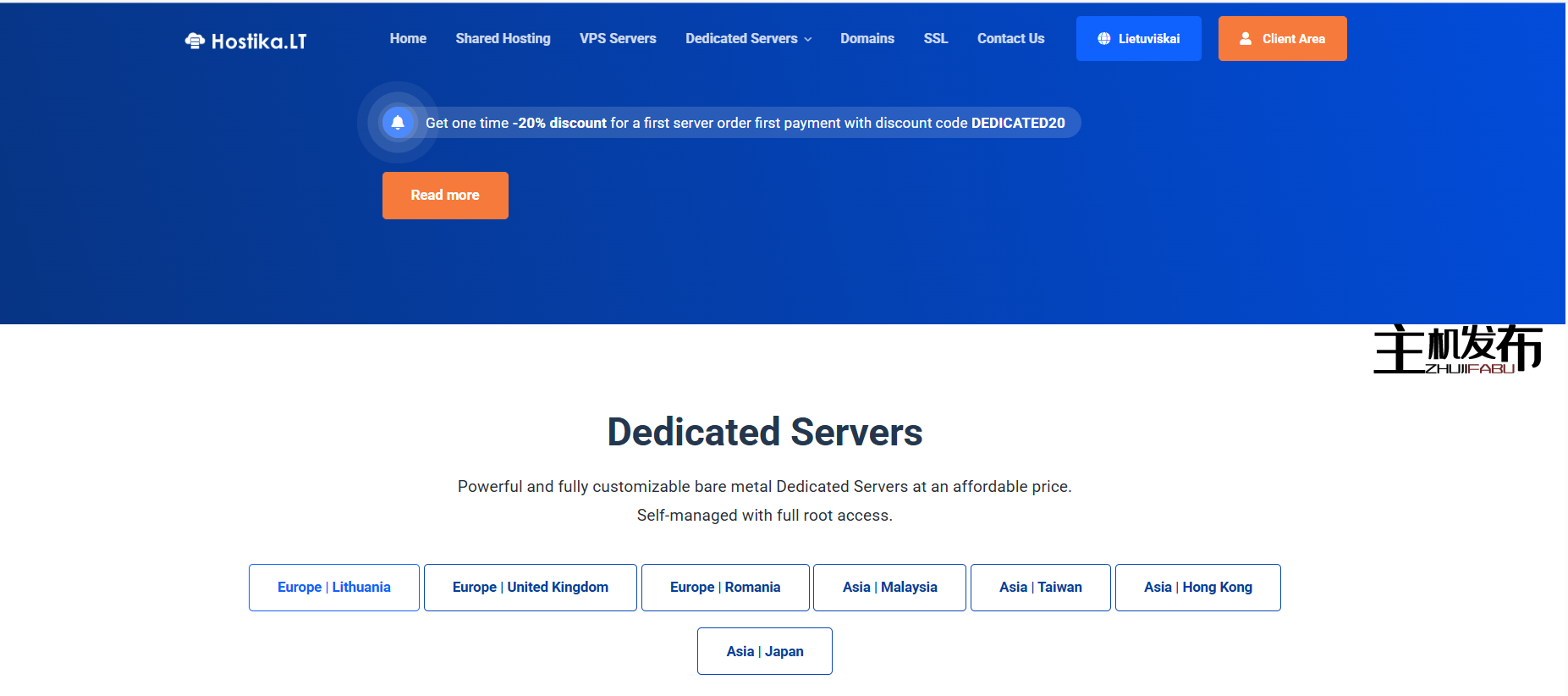 🔴欧洲：英国|RO|LT 亚洲：MY|TW|香港|JP Intel 和 AMD Ryzen 专用服务器 23.20 欧元起