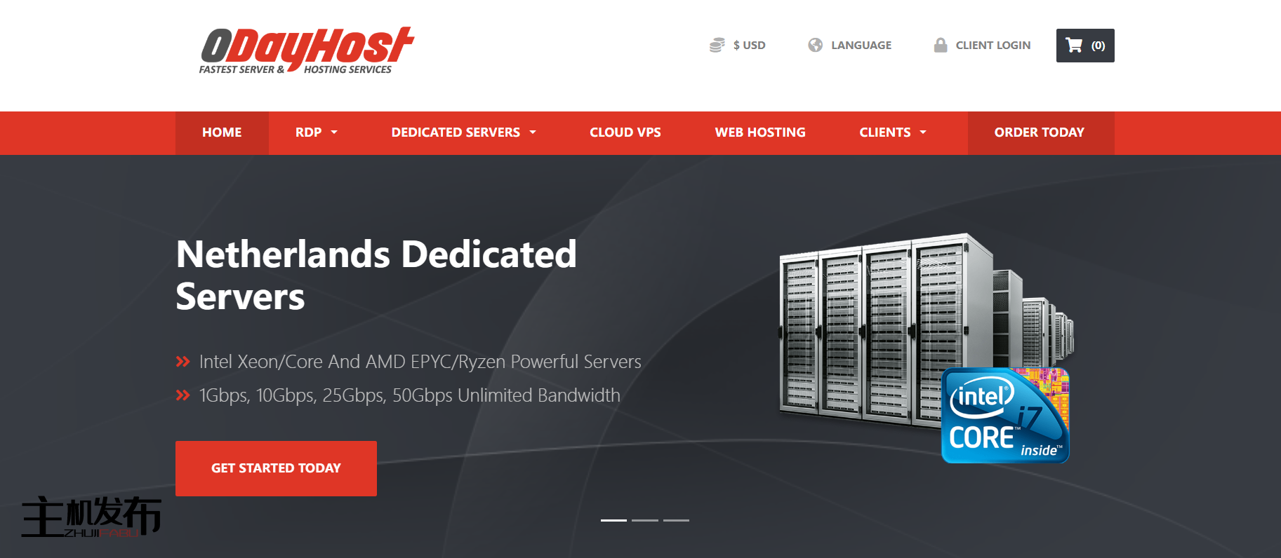 *0DayHost 10/25/50Gbps， Intel Xeons， i9-14900K， EPYC 4584PX， Ryzen 9950X 独立服务器
