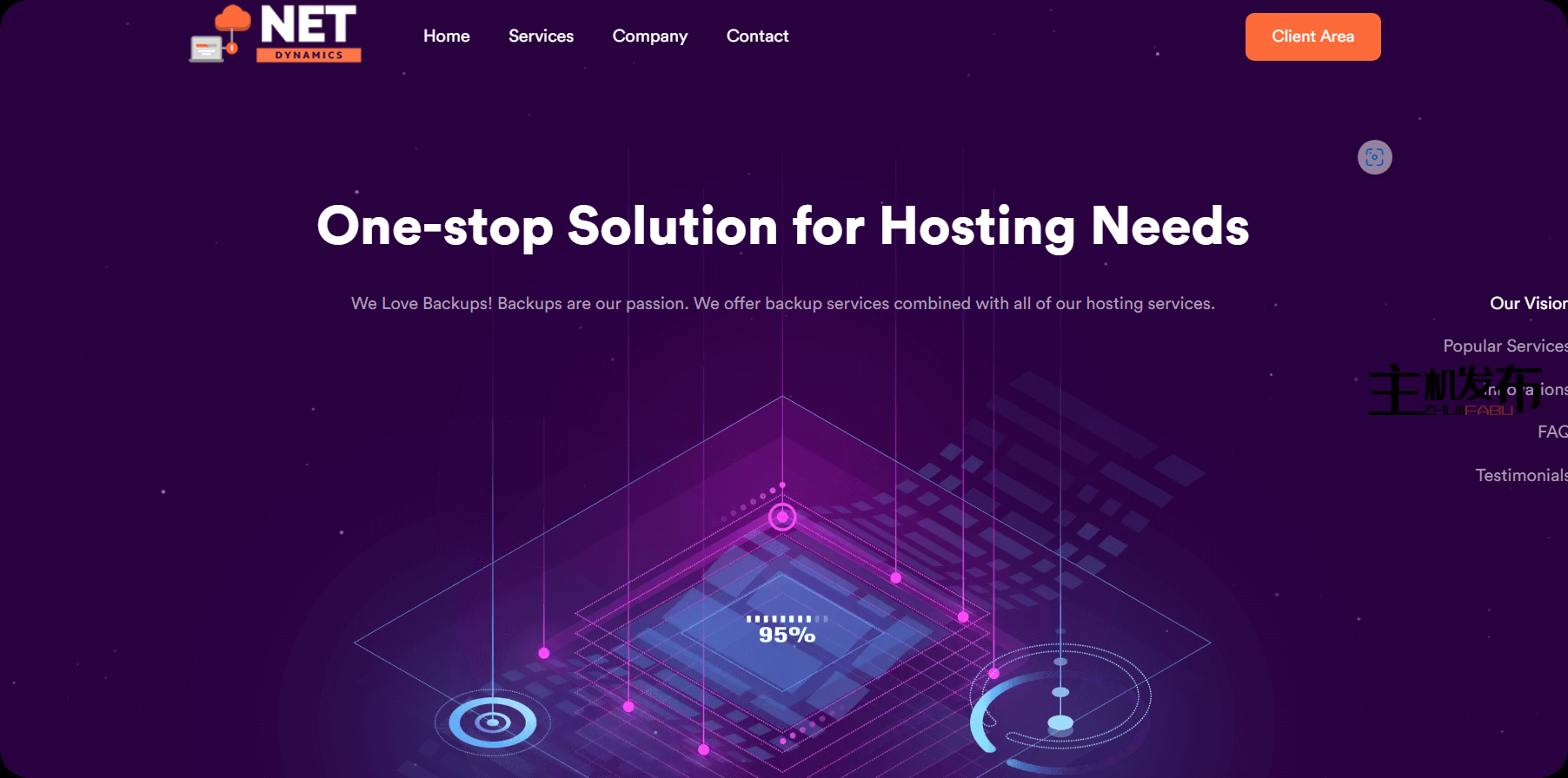 *存储服务器 48 TB，每月仅需 65 美元 |168 TB 仅需 189 美元/月 |NetDynamics 有限责任公司