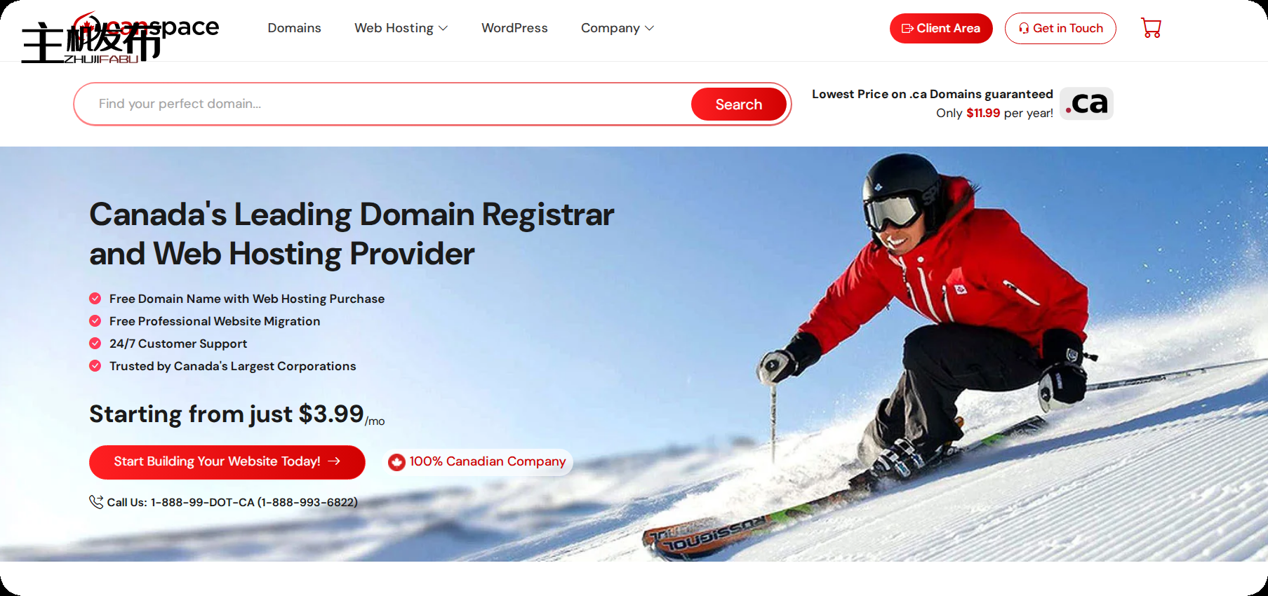 来自加拿大领先的托管服务提供商 CanSpace 的完全托管专用服务器！🇨🇦