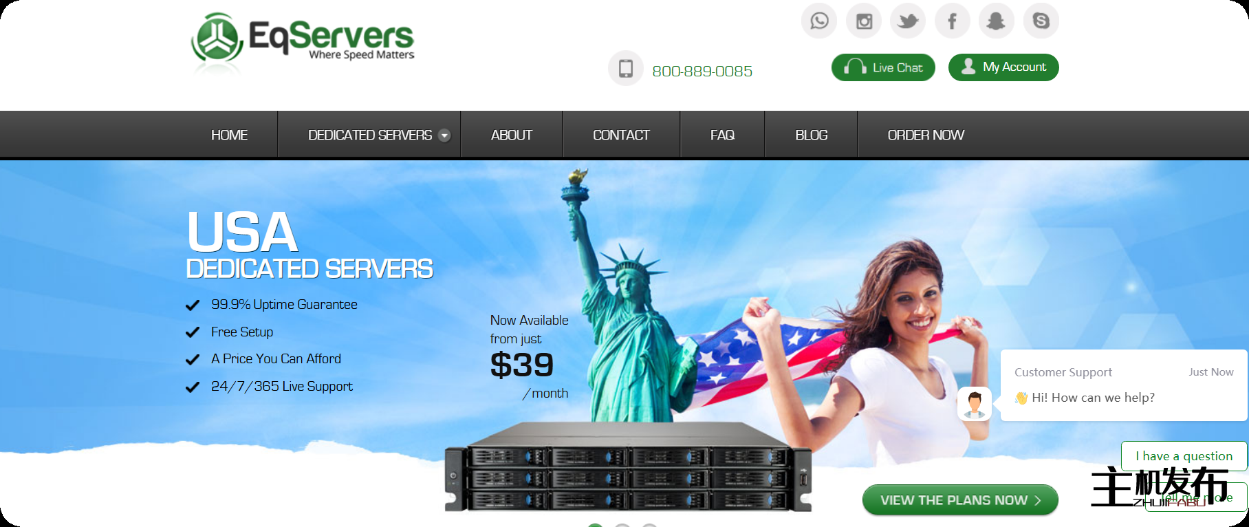 *荷兰/美国高级裸机服务器[达尔/弗吉尼亚州/旧金山/洛杉矶]/CA |29 美元/月起