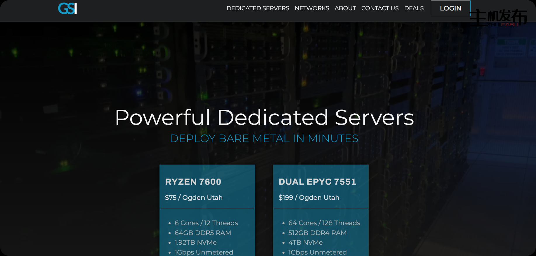 *GorillaServers 股票井喷 🔥 9 AMD 9950X🔥64C EPYC 9🔥 E3🔥LA Ryzen 7900 