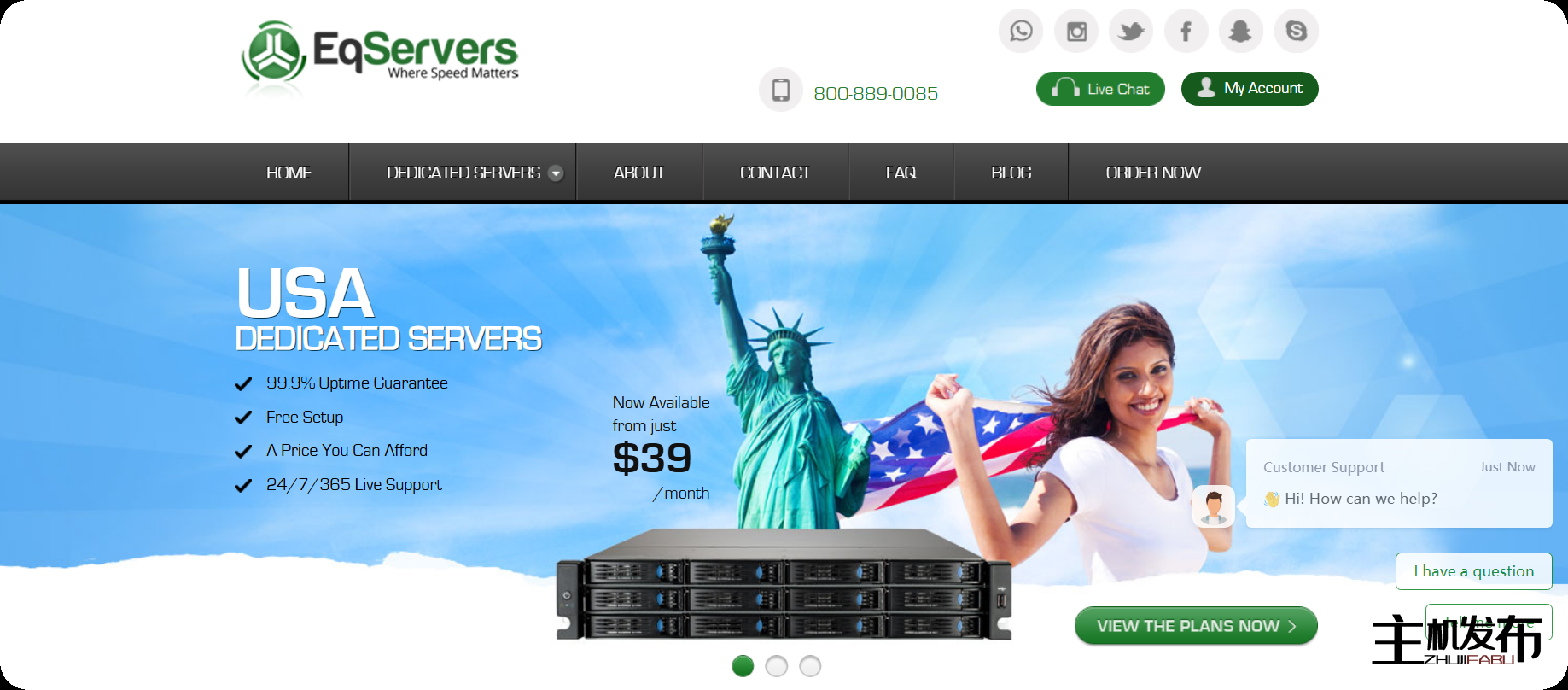 *荷兰/美国高级裸机服务器[达尔/弗吉尼亚州/旧金山/洛杉矶]/CA |29 美元/月起