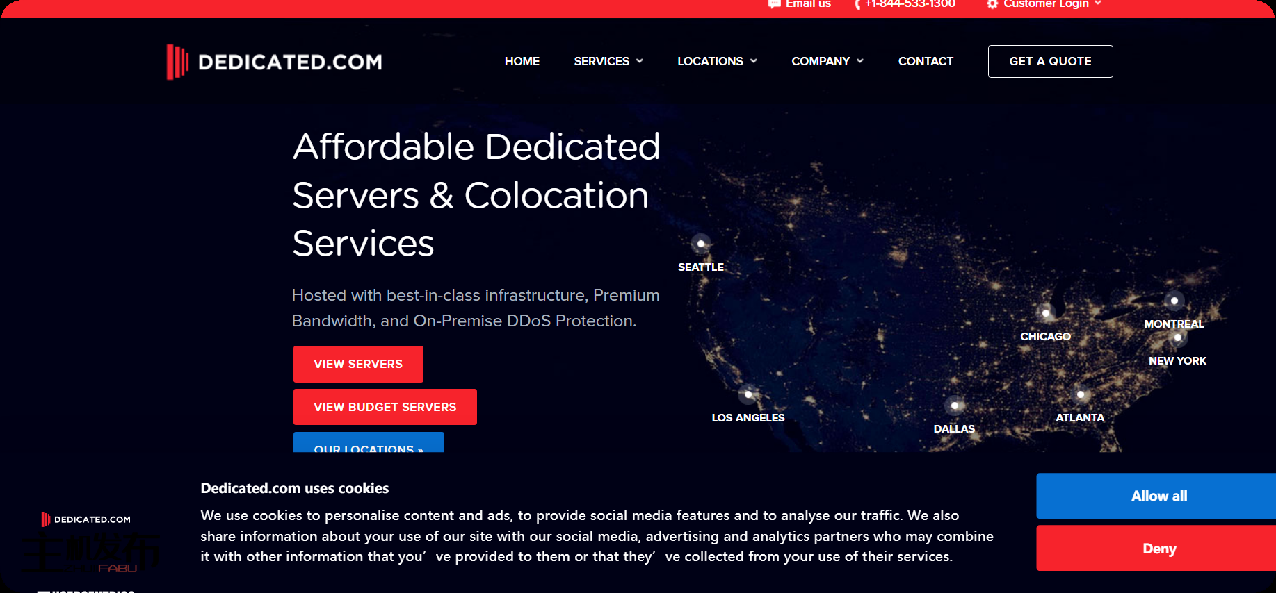 [DEDICATED.COM]英特尔至强双核 E5-2630v4 |128GB 内存 |2 个 2TB SSD |10 Gbps的