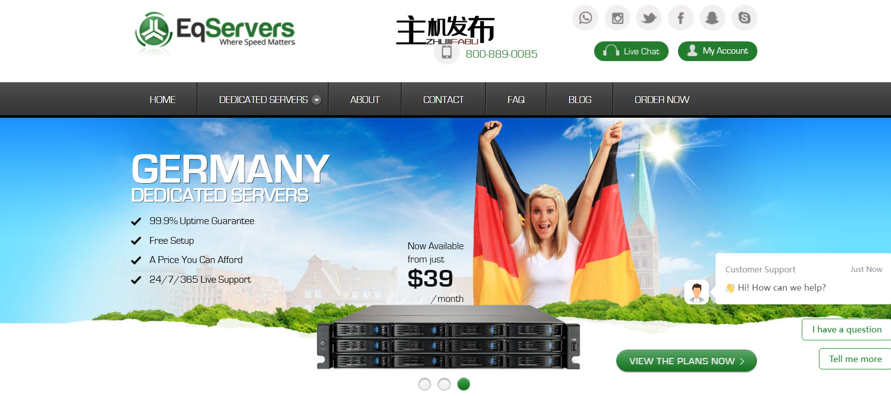 *荷兰/美国高级裸机服务器[达尔/弗吉尼亚州/旧金山/洛杉矶]/CA |29 美元/月起