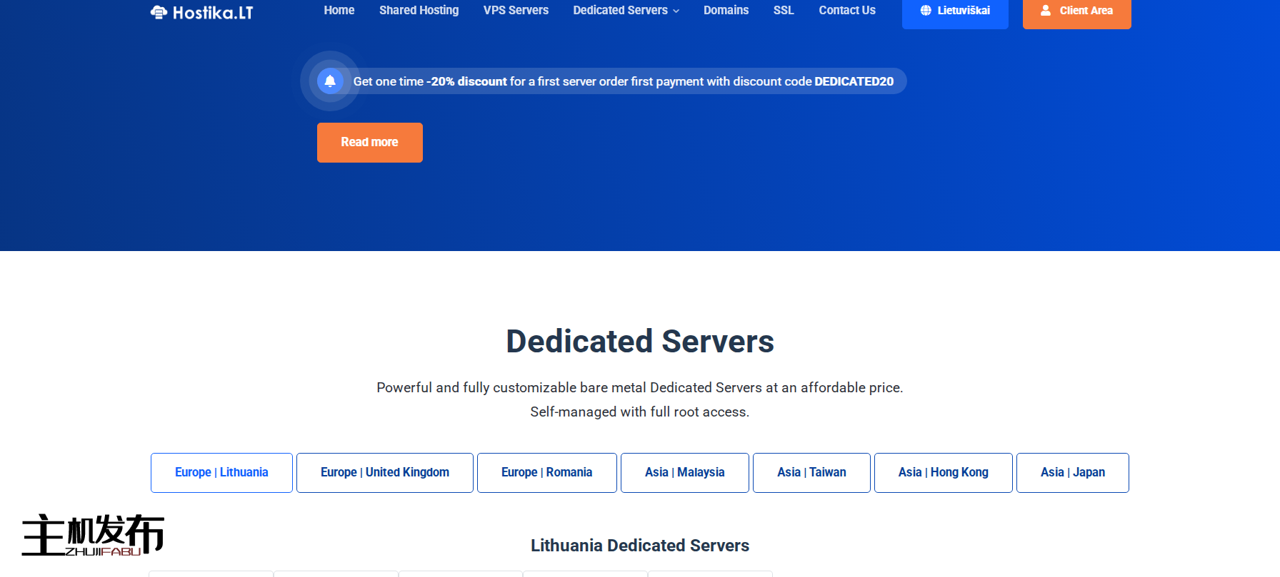 🔴欧洲：UK|RO|LT 亚洲：MY|TW|香港|JP Intel 和 AMD Ryzen 专用服务器 23.20 欧元起