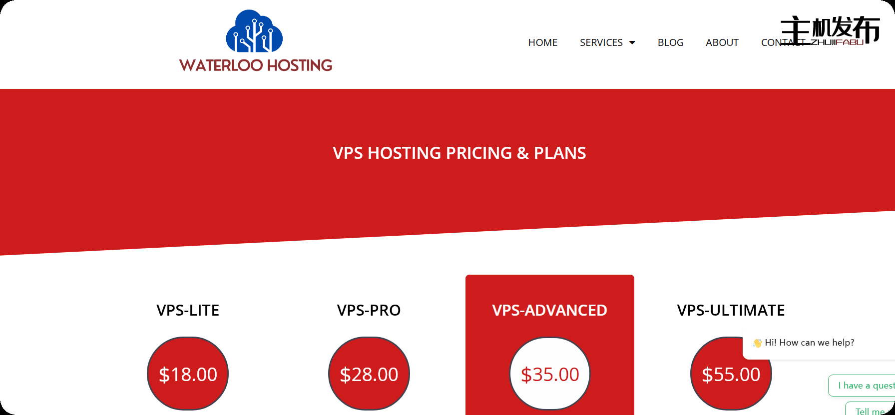 安大略省滑铁卢的加拿大专用服务器