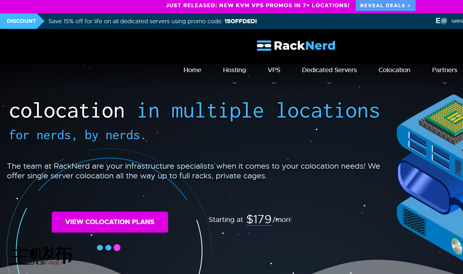 *热卖!RackNerd 的专用服务器促销!SSD、NVMe 和 HIGH STORGAGE DEDIS 每月 59 美元起