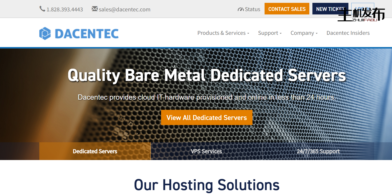 DACENTEC >>> 专用服务器 - NVME 服务器 - RTO 服务器 - 预算服务器 - 99.999% SLA