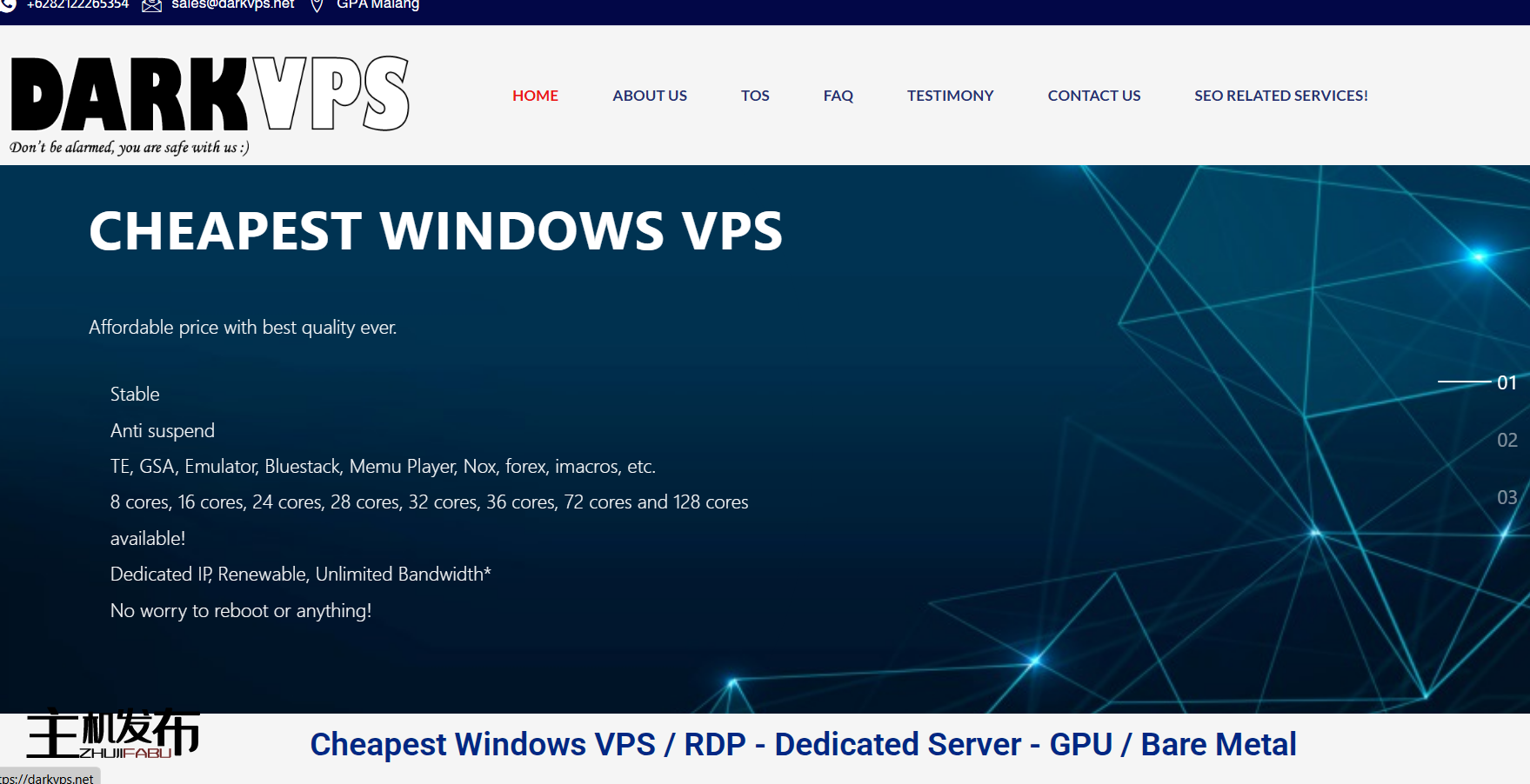 *💥DARKVPS - 促销 - 10% 经常性折扣裸机 RDP - 8vCPU-128vCPU - 仅适用于 WHT💥