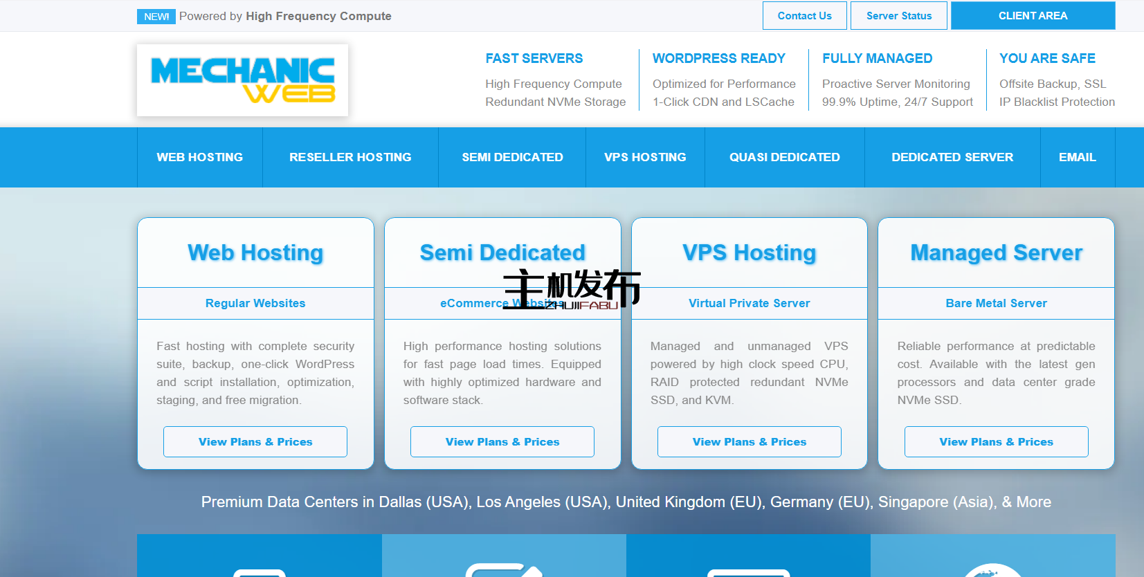 *MechanicWeb : 美国/欧盟/英国/亚太地区 - Ryzen 9950X 托管型和非托管型 - PCIE 5.0 NVMe |10 Gbps
