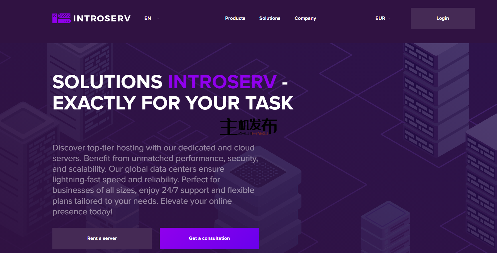 高内核数服务器 |多达 128 个内核 |欧盟、美国、加利福尼亚州 |接受加密货币