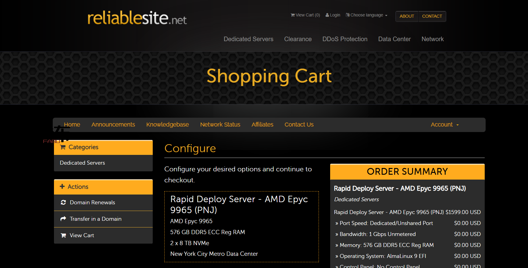 即将结束:在 AMD Ryzen 29X 服务器上添加 9900 Gbps 不限流量 @ 29 美元/月 |专用服务器