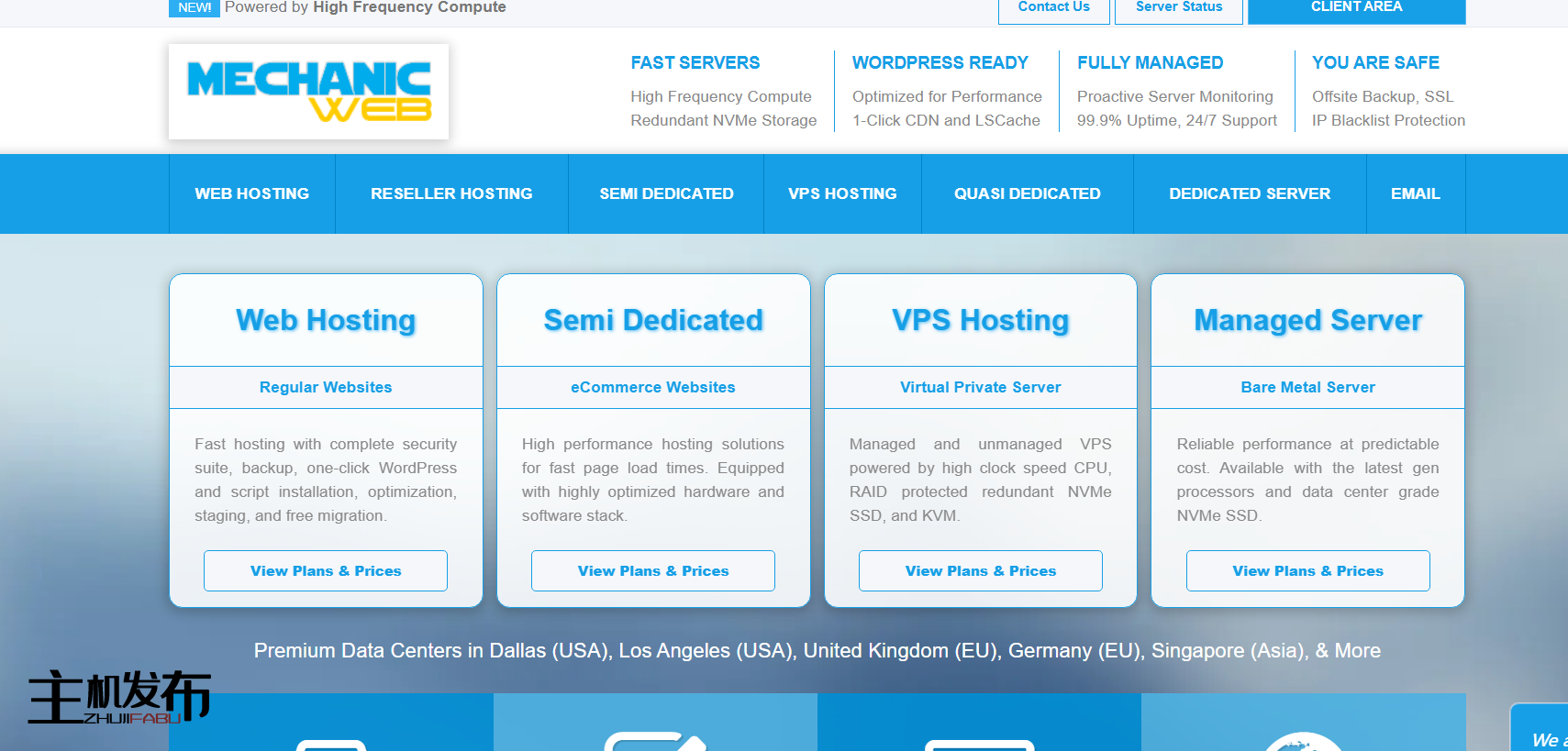 *MechanicWeb : 美国/欧盟/英国/亚太地区 - Ryzen 9950X 托管型和非托管型 - PCIE 5.0 NVMe |10 Gbps