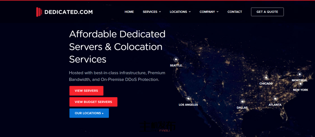 DEDICATED.COM - 英特尔®至强™ E3-1230v2 |8GB - 2 个 2TB 硬盘 |.99