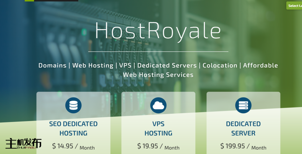 印度专用服务器 - HostRoyale Technologies Pvt Ltd.