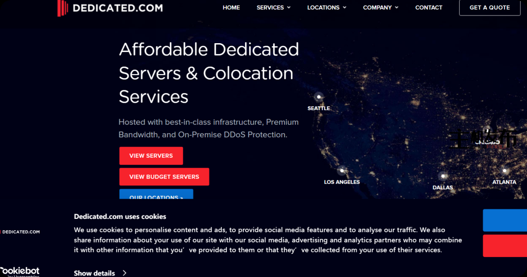 DEDICATED.COM - 英特尔®至强™ E5-1650v3/v4 |64GB - 1 个 1TB 固态硬盘 |59.99 美元